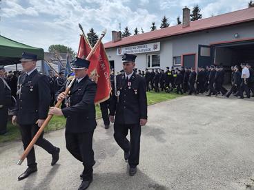 W Opojowicach, w gminie Czarnożyły, świętowali Dzień Strażaka